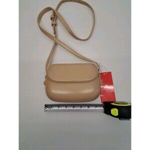 Jebalot Small Hardcase Beige Crossbody Purse New*